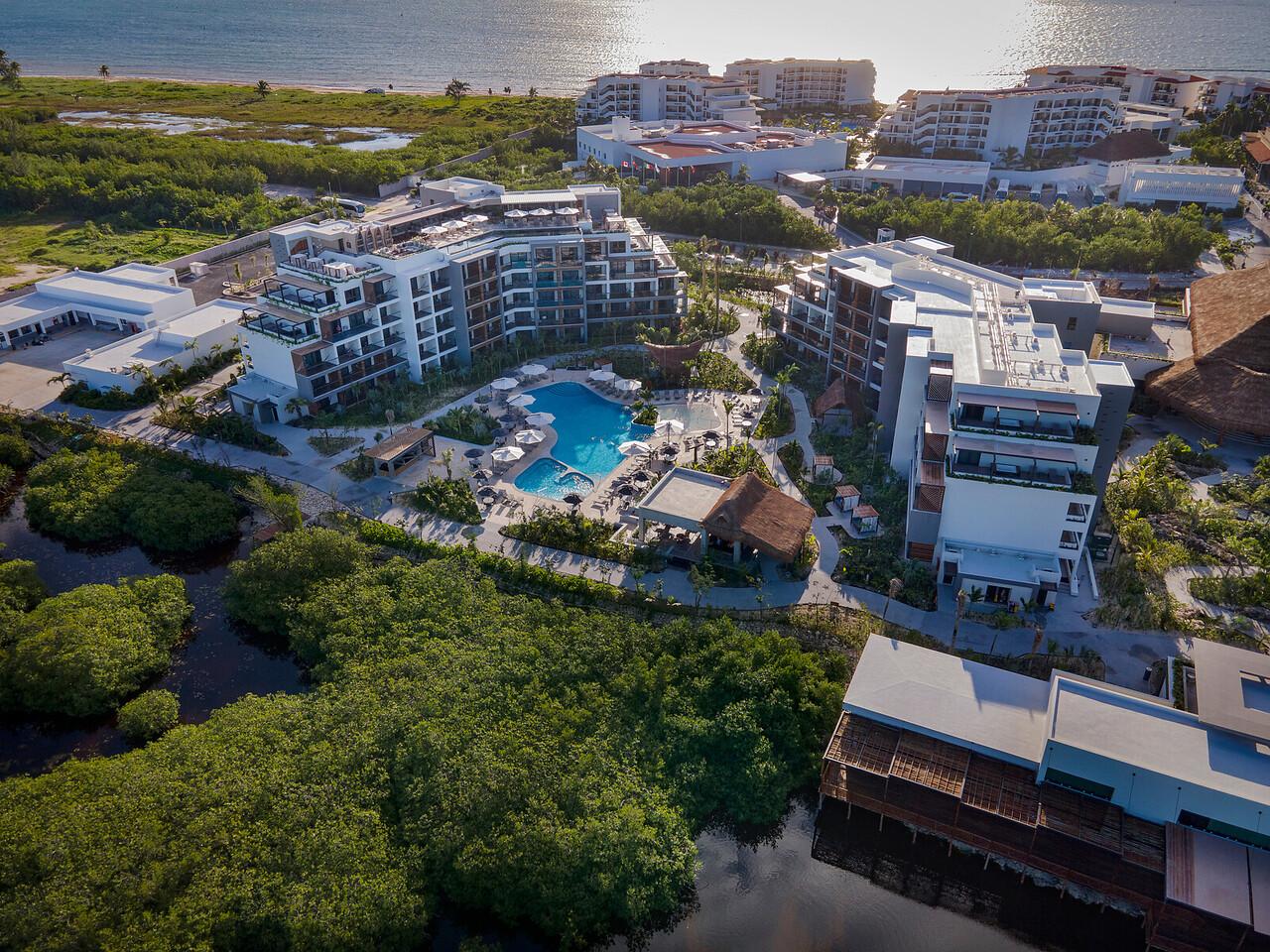 A Private Junior Suite At The All-Inclusive, Ventus At Marina El Cid Spa & Beach (Adults Only) Puerto Morelos Eksteriør billede